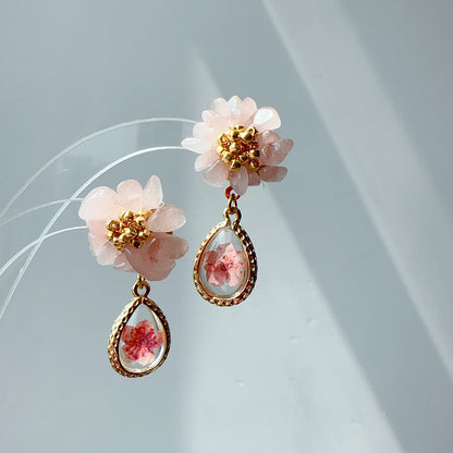 Flora Water Drop Earrings