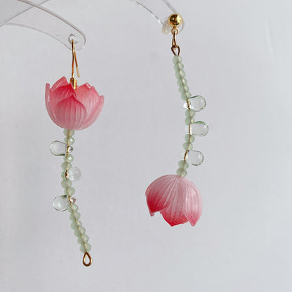 Lotus Earrings